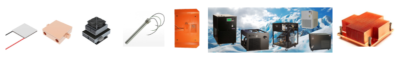 Thermal Management - Custom Heaters - Thermoelectric Coolers - Chillers - Heat Sinks Thermal Management - Custom Heaters - Thermoelectric Coolers - Chillers - Heat Sinks
